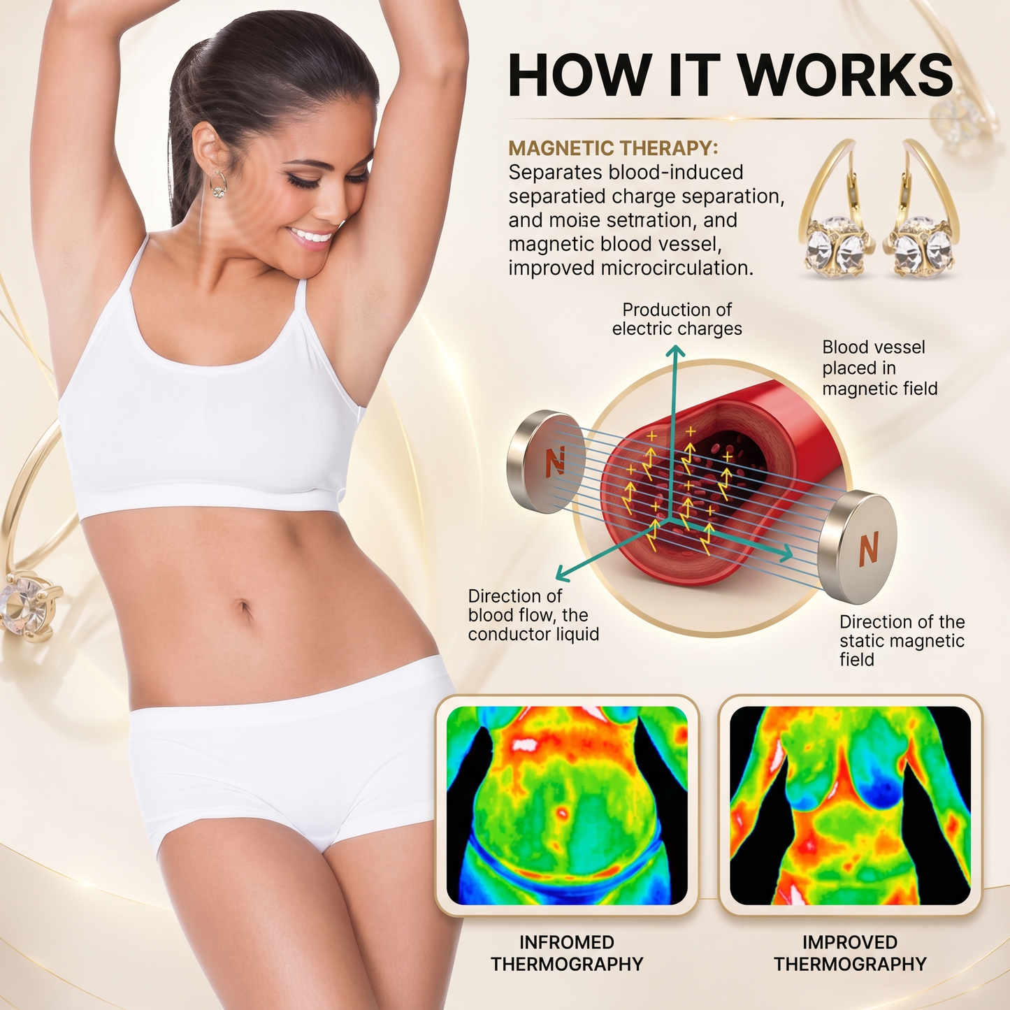 （LAST DAY SALE - 80% OFF🔥)👩‍⚕️🎁  𝐋𝐲𝐦𝐩𝐡 𝐯𝐢𝐭𝐲 𝐌𝐚𝐠𝐧𝐞𝐓𝐡𝐞𝐫𝐚𝐩𝐲 𝐆𝐞𝐫𝐦𝐚𝐧𝐢𝐮𝐦 𝐄𝐚𝐫𝐫𝐢𝐧𝐠𝐬