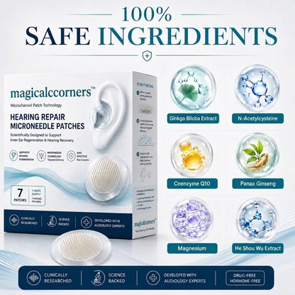 Natravor™ HEARING SUPPORT MICRONEEDLE PATCHES