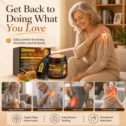 NATRAVOR® Bee Venom Joint & Muscle Relief Cream: Get Back to Doing What You Love