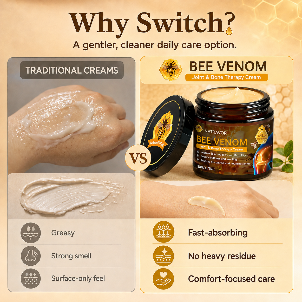 NATRAVOR® Bee Venom Joint & Muscle Relief Cream: Get Back to Doing What You Love