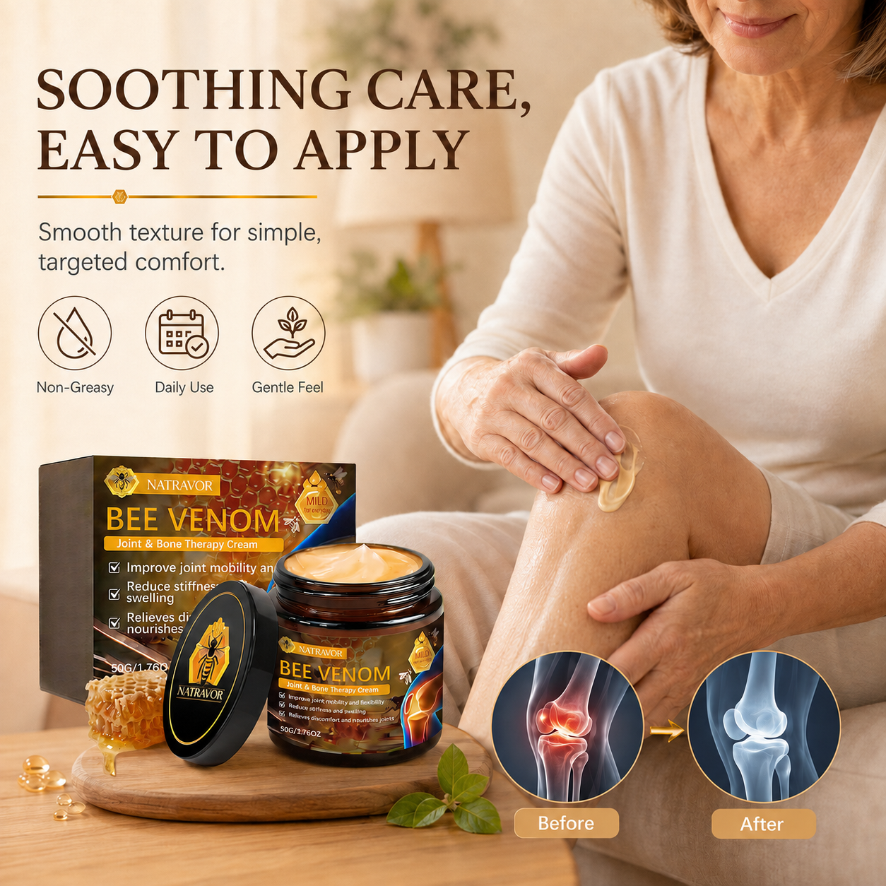 NATRAVOR® Bee Venom Joint & Muscle Relief Cream: Get Back to Doing What You Love