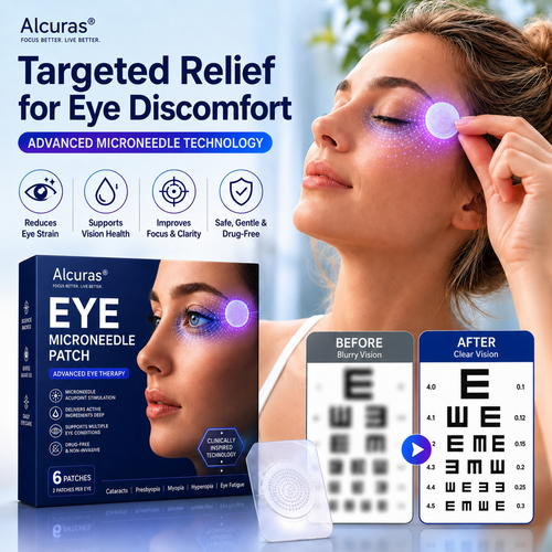 Transdermal Vision-Repair Eye Microneedle Patch✅FDA Approved(Suitable for presbyopia, dry eye syndrome, glaucoma, and cataracts)
