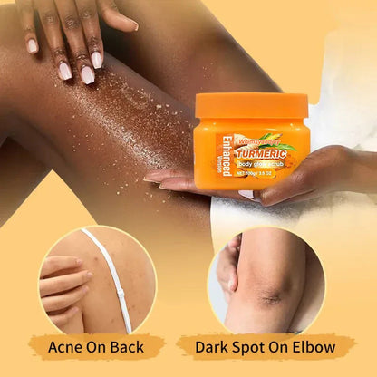 Turmeric Smoothing Body Scrub for Dark Spots & Dry Skin