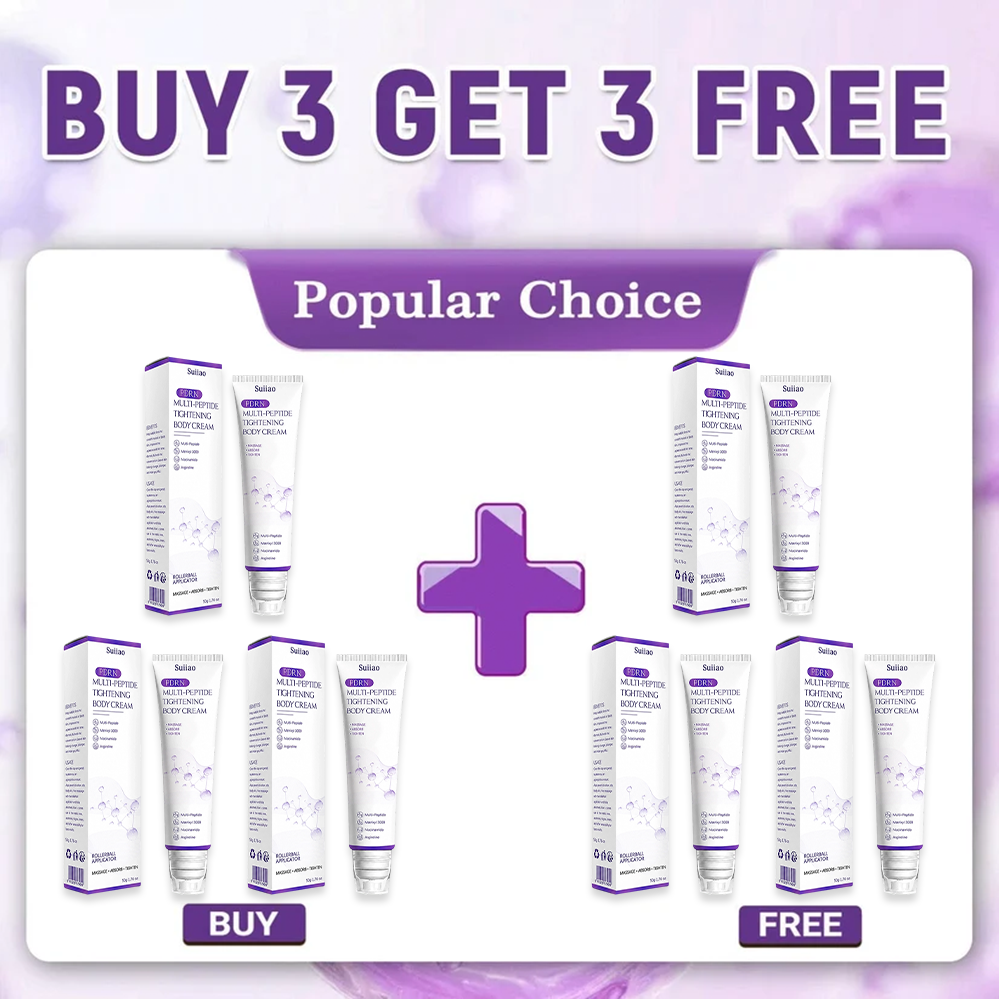 🦩Suiiao® Multi-Peptide Body Massager & Cream — Anti-aging, moisturizing, firming and lifting, skin barrier repair, skin tone evening, acne-prone skin care, blemish, wart, and mole reduction, as well as psoriasis symptom relief