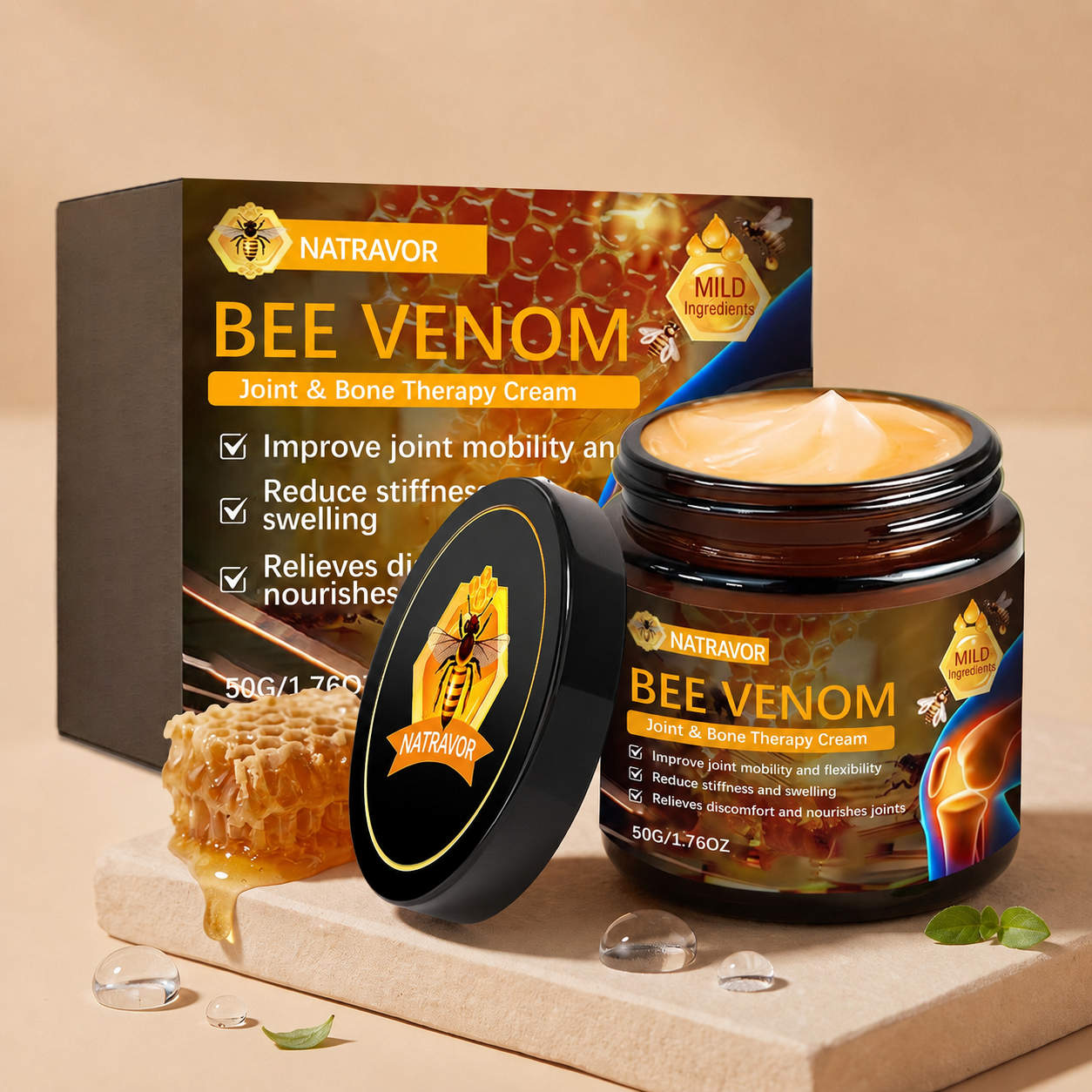 NATRAVOR® Bee Venom Joint & Muscle Relief Cream: Get Back to Doing What You Love