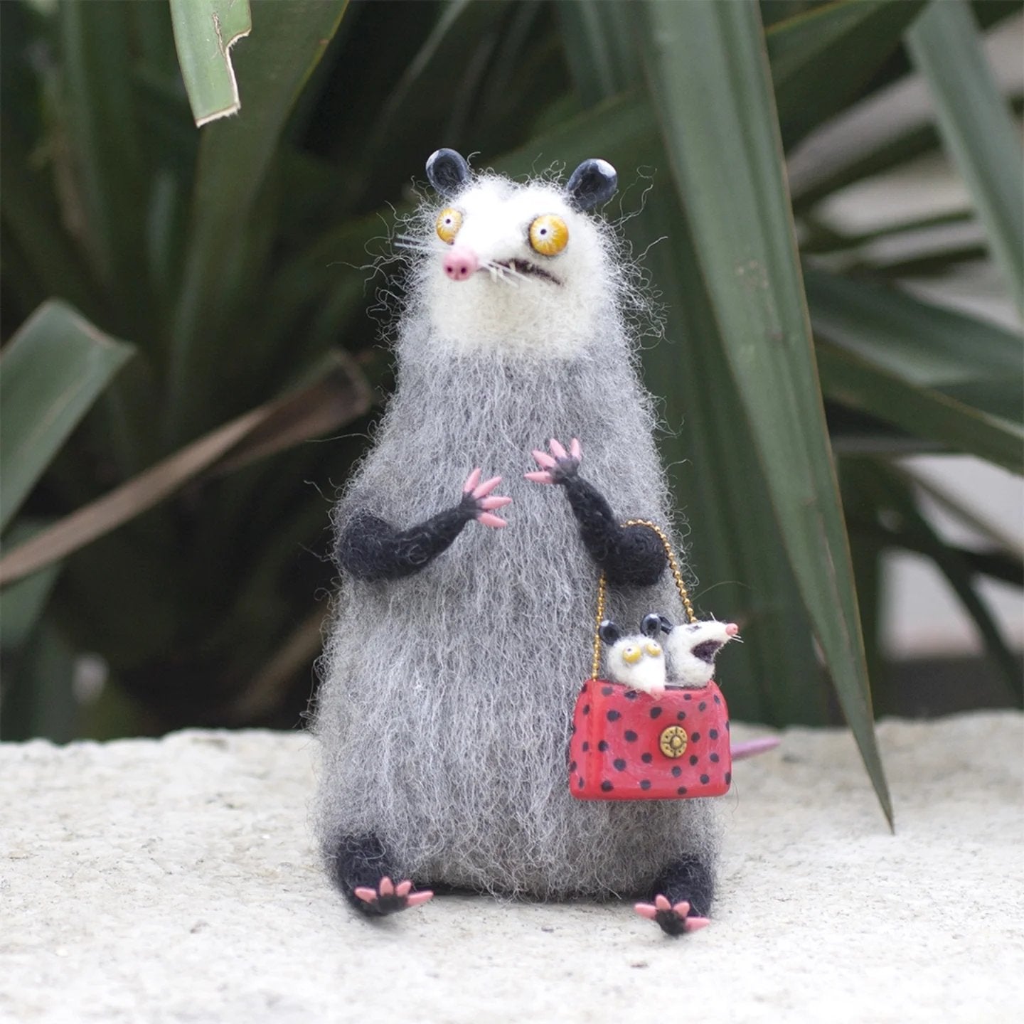 ✨Ängstliche Opossummutter