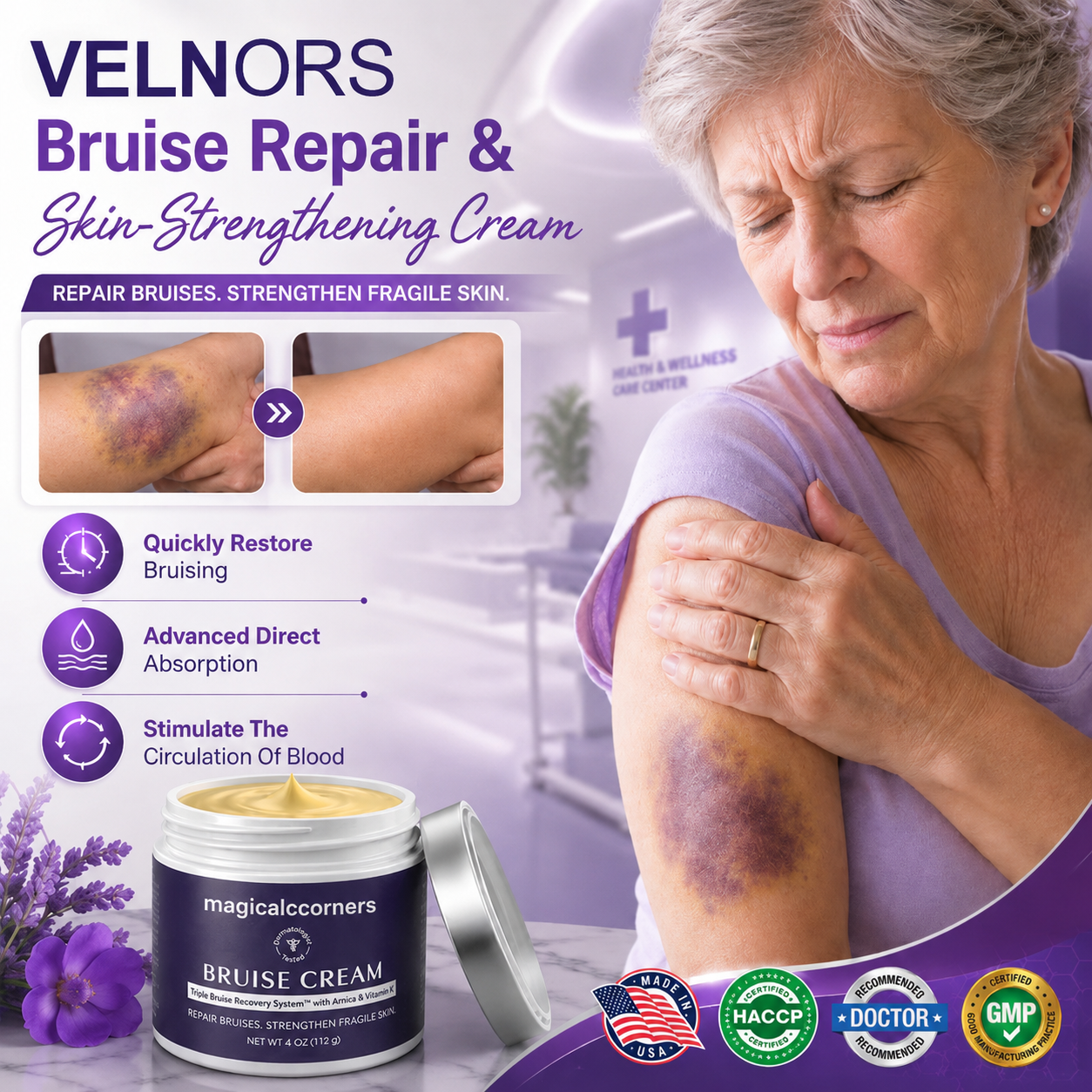 Natravor® Bruise Repair & Skin-Strengthening Cream