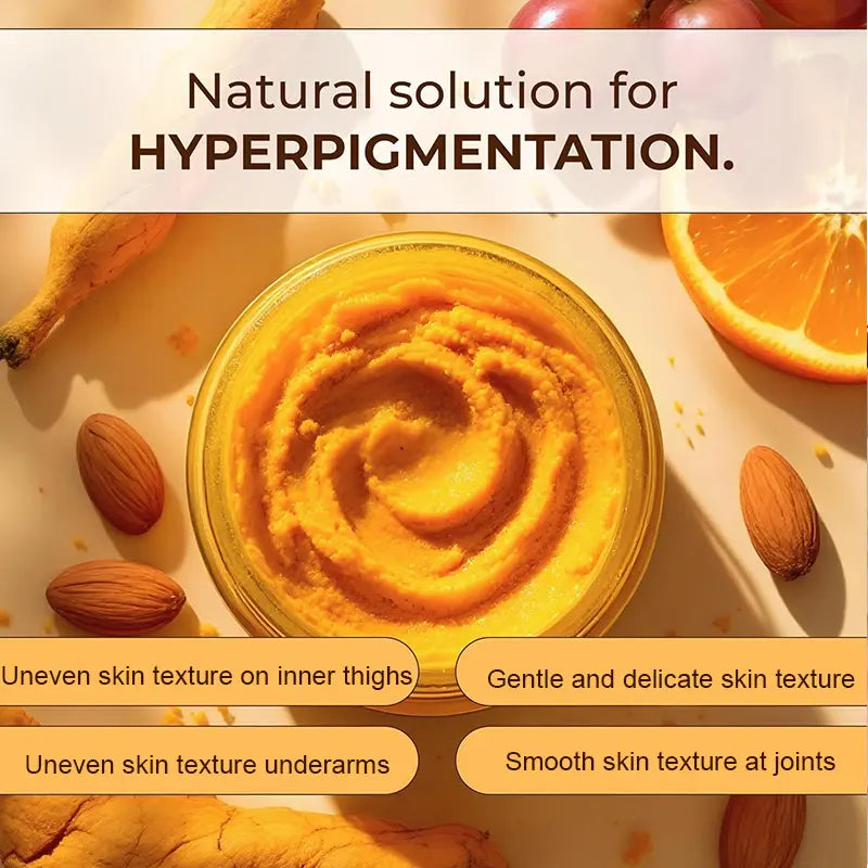 Turmeric Smoothing Body Scrub for Dark Spots & Dry Skin