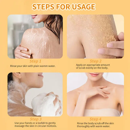 Turmeric Smoothing Body Scrub for Dark Spots & Dry Skin