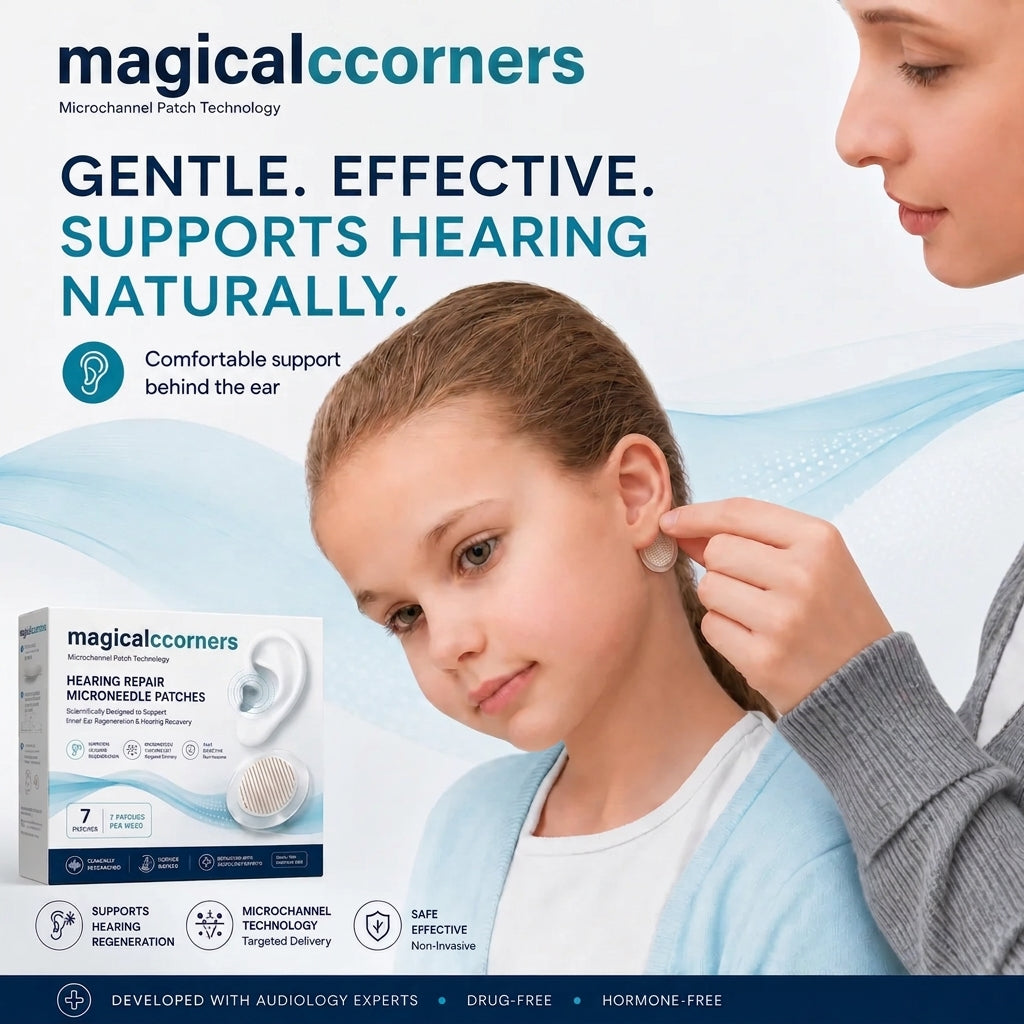 Natravor™ HEARING SUPPORT MICRONEEDLE PATCHES