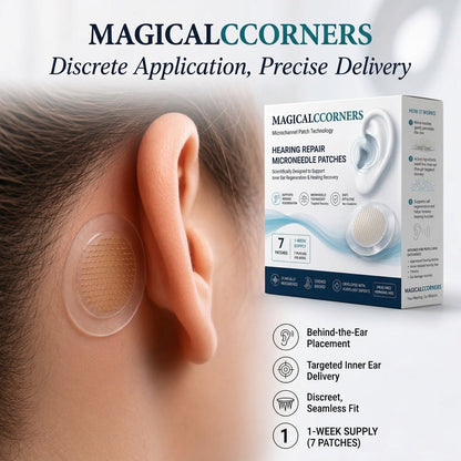Natravor™ HEARING SUPPORT MICRONEEDLE PATCHES